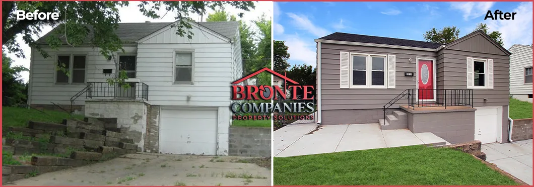 before after image 8032 Park Ralston we buy houses any condition omaha ne house buyers bronte