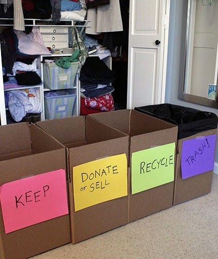 Declutter your house