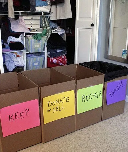 Declutter your house