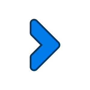 blue chevron right arrow