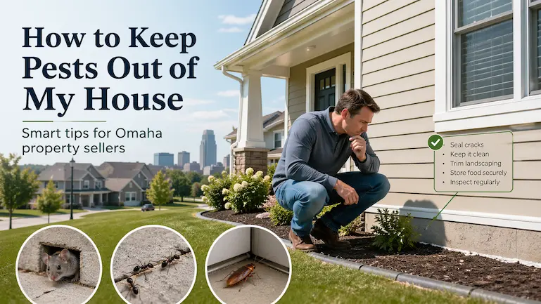 How to keep pests out of my house We buy houses omaha Cash home buyers in Omaha