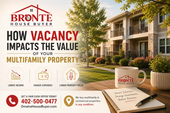 How Vacancy Impacts the Value of Your Multifamily Property sell apartment building as-is Cash home buyers in douglas and sarpy counties